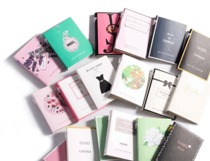 Perfume Sample, 2ml Card-style, Long-lasting Light Fragrance, Inspired by "反转巴黎 (Miss Dior Blooming Bouquet)" and "柏林少女 (La Fille de Berlin)", Student Pocket Perfume Trial Pack