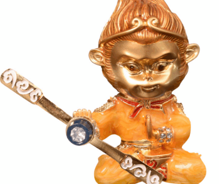 Qi Tian Da Sheng (Monkey King) Car Perfume, Monkey King-themed Car Aromatherapy, Rotating Creative Interior Decoration Item for Air Conditioner Vents