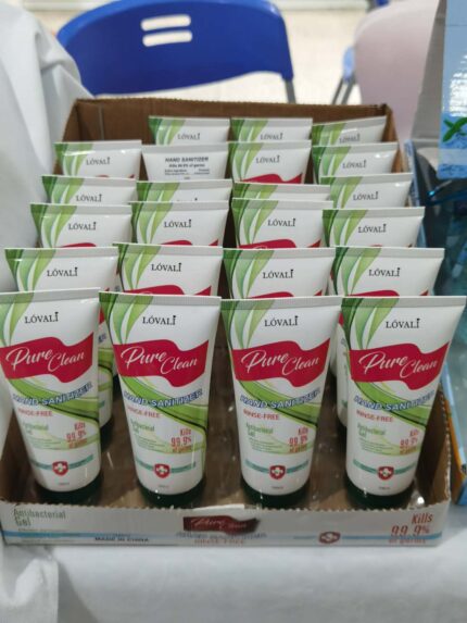 Tubular Portable Alcohol-based Hand Sanitizer Gel (No Rinsing Required)